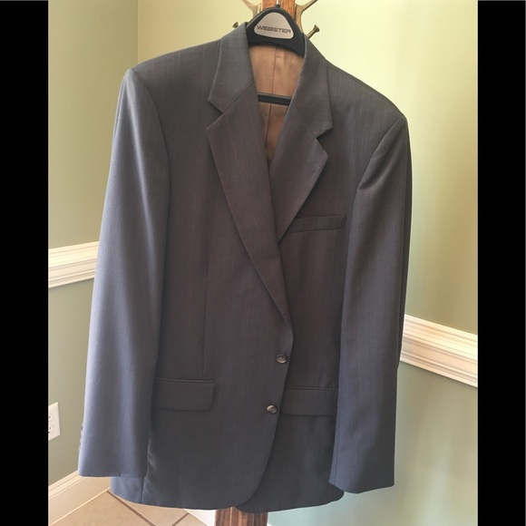 2pc men’s suit brown XTall